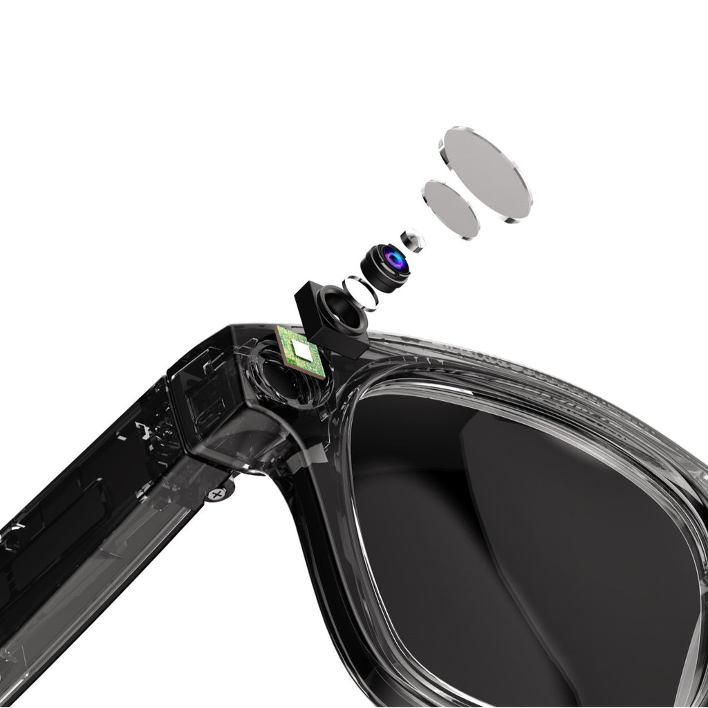 AI Smart Glasses with HD Camera & Voice Translation