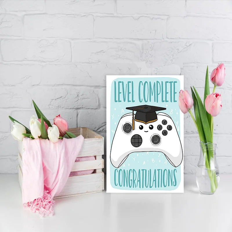 Fun Graduation Hat Game Card