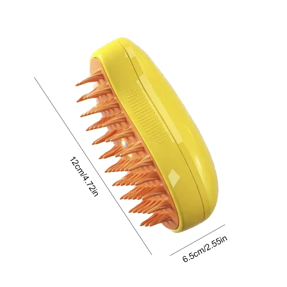 1~2pcs Steam Pet Brush 3-in-1 Massage Dog Steamy Brush Spray Beauty Tangled and Loose Hair Removal Cats Grooming Comb Dogs