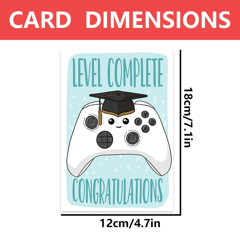 Fun Graduation Hat Game Card