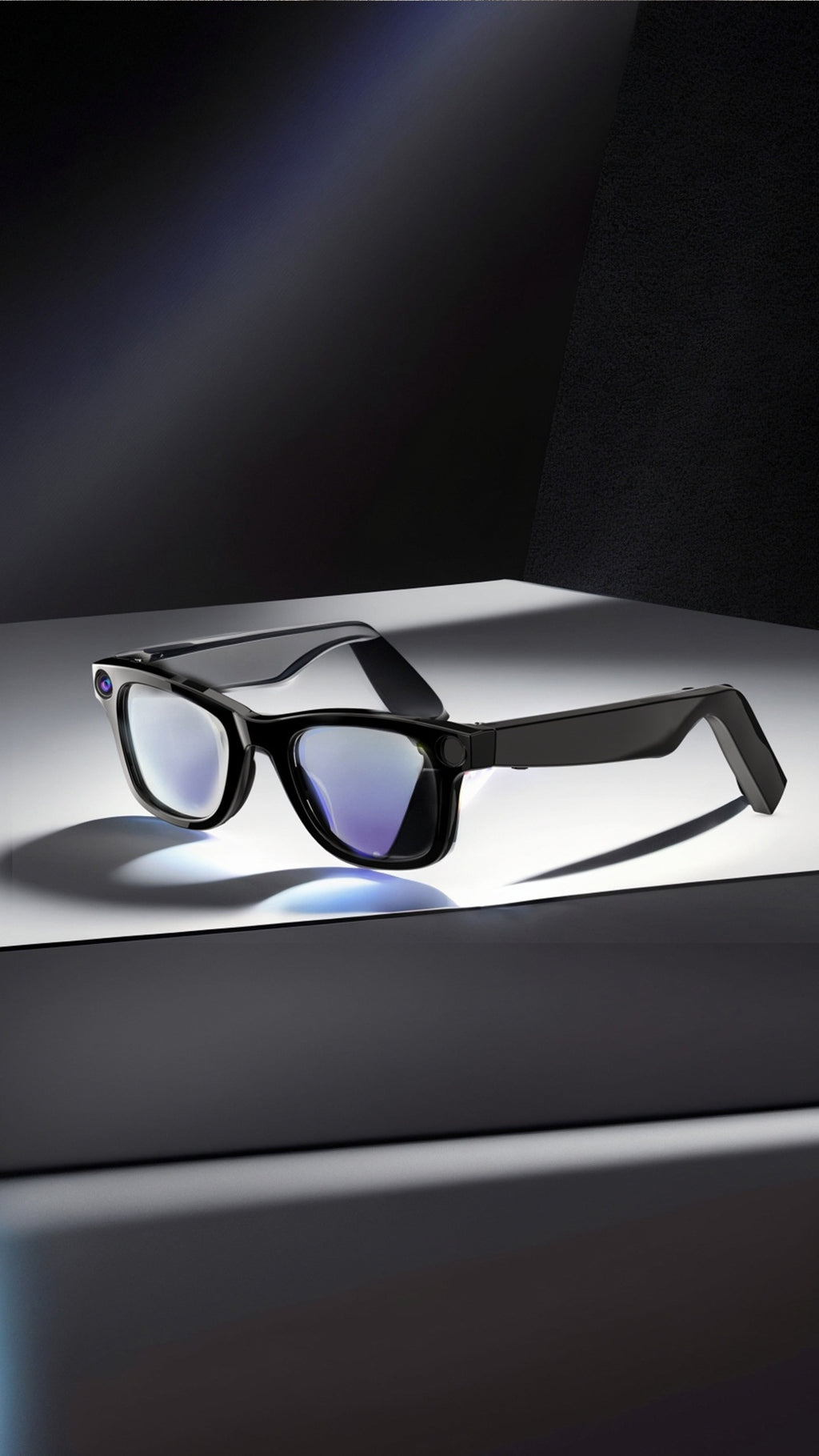 AI Smart Glasses with HD Camera & Voice Translation