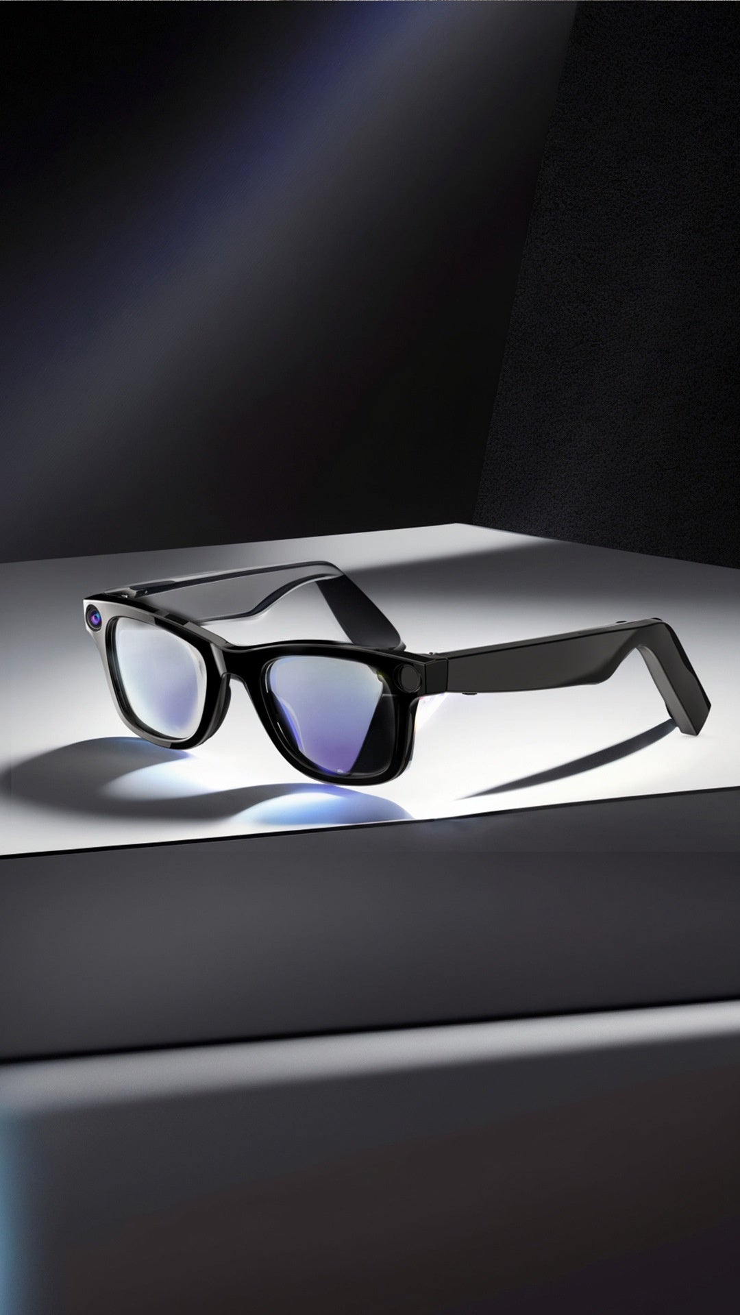AI Smart Glasses with HD Camera & Voice Translation